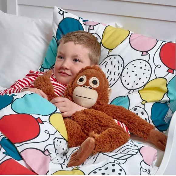 IKEA DJUNGELSKOG Orangutan Monkey PUNCH Brown Plush Toy - 104.028.41 - Picture 4 of 10